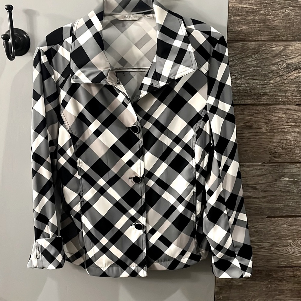 Plaid dress jacket - light weight